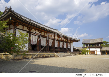 世界遺産 奈良・法隆寺の大講堂 世界遺産 奈良・法隆寺の大講堂 130329898