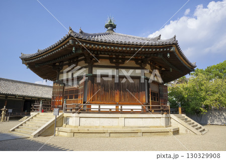 世界遺産 奈良・法隆寺の夢殿 世界遺産 奈良・法隆寺の夢殿 130329908