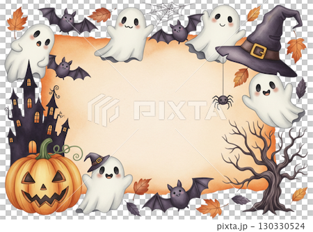 ハロウィン背景フレーム壁紙,ハロウィーン 130330524