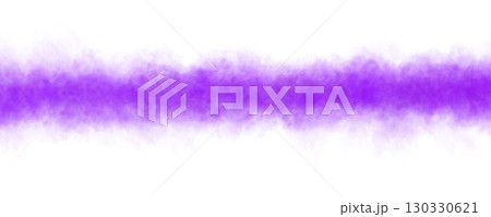 Horizontal purple smoke stripe isolated on transparent background, glowing fog template mockup Horizontal purple smoke stripe isolated on transparent background, glowing fog template mockup 130330621