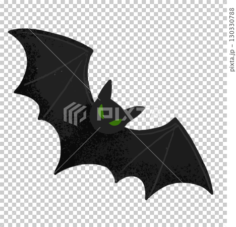 ハロウィンのコウモリのイラスト 130330788