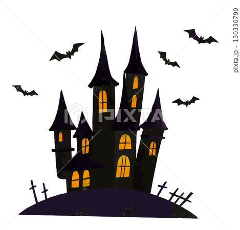 ハロウィンのお化け屋敷 130330790