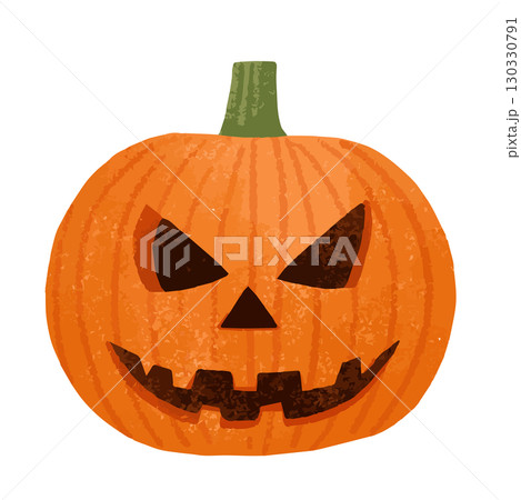 ハロウィンのかぼちゃのイラスト 130330791