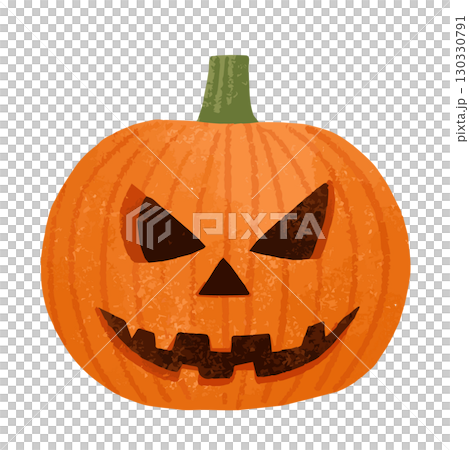 ハロウィンのかぼちゃのイラスト 130330791