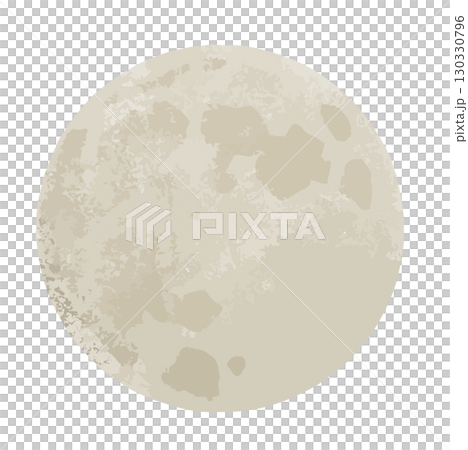 手繪的滿月插圖 手繪的滿月插圖 130330796
