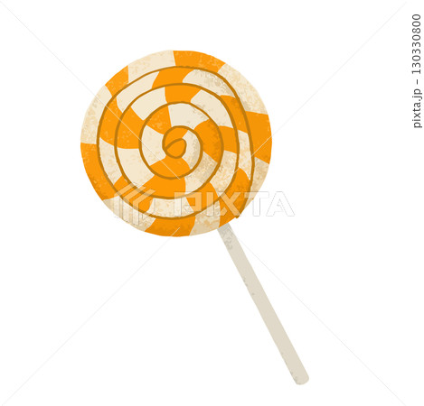 ハロウィンカラーの棒付きキャンディー ハロウィンカラーの棒付きキャンディー 130330800