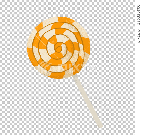 ハロウィンカラーの棒付きキャンディー ハロウィンカラーの棒付きキャンディー 130330800