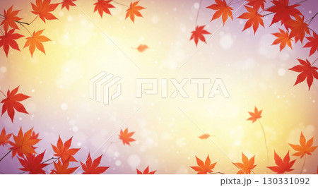 キレイな秋の紅葉の背景 130331092