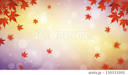 キレイな秋の紅葉の背景 130331093
