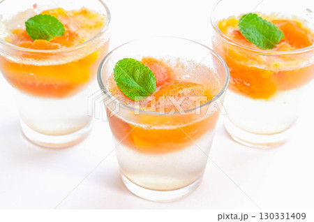 ピーチ炭酸ゼリー 130331409