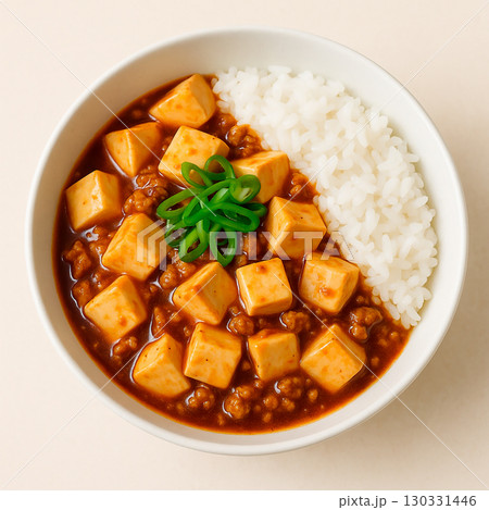 麻婆豆腐カレーライスのボウル盛り 130331446