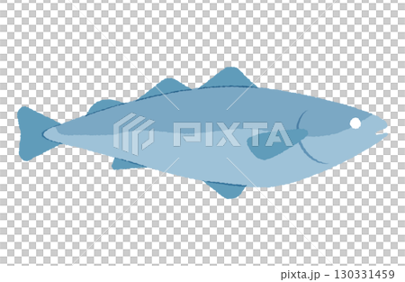 魚のフラットイラスト 魚のフラットイラスト 130331459