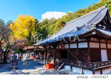 紅葉に包まれた宝積寺 130331627