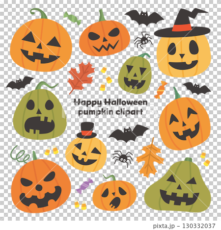 halloween, jack-o'-lantern, pumpkin 130332037