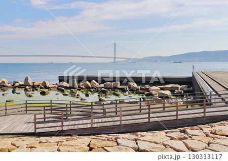 大蔵海岸公園と明石海峡 130333117