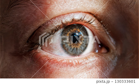 Human Eye Detail, Emotion's Gaze, Soulful Expression, Intense Focus. Ideal for portraiture, psychology, emotional storytelling Human Eye Detail, Emotion's Gaze, Soulful Expression, Intense Focus. Ideal for portraiture, psychology, emotional storytelling 130333601
