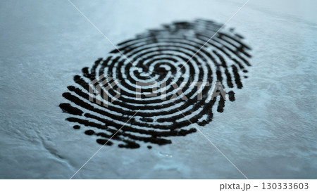 Fingerprint Swirls, Unique Identity, Personal Trace, Forensic Detail. Great for security, identity, abstract human elements 130333603