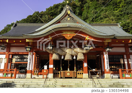 太皷谷稲成神社　新殿　拝殿　島根県鹿足郡津和野町 130334498