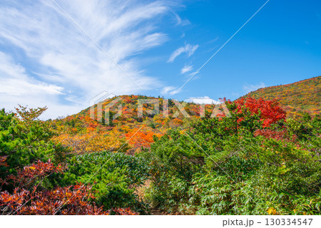 秋の安達太良山 130334547