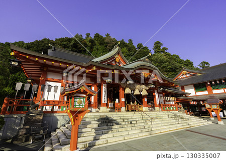 太皷谷稲成神社　新殿　拝殿　島根県鹿足郡津和野町 130335007