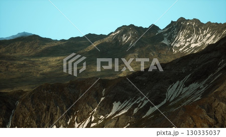 A Majestic Snow-Capped Mountain Range A Majestic Snow-Capped Mountain Range 130335037