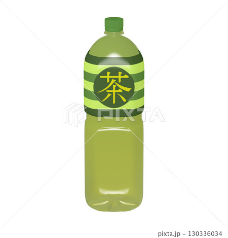 日用品のイラスト素材 ペットボトル 2L お茶(1_2) 日用品のイラスト素材 ペットボトル 2L お茶(1_2) 130336034