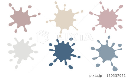 くすみカラースプラッシュインクセット 130337951