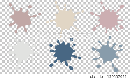 くすみカラースプラッシュインクセット 130337951