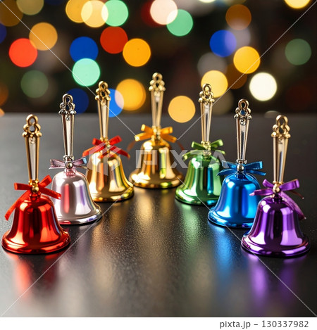 クリスマスハンドベル 130337982