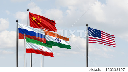 China Russia India Iran Versus The USA China Russia India Iran Versus The USA 130338197