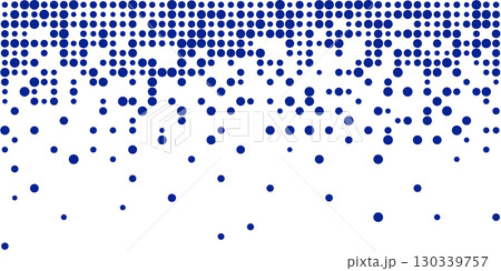 Exploding square dot elements dispersing from the grid background forming a visual of disintegration digital fade and abstract noise suitable for vector technology concept 130339757