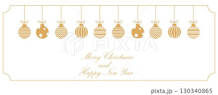 Christmas card in minimalism style. Geometric linear pattern with Christmas and Happy New Year. Christmas abstraction for greetings, invitations, banners, backgrounds. Christmas card in minimalism style. Geometric linear pattern with Christmas and Happy New Year. Christmas abstraction for greetings, invitations, banners, backgrounds. 130340865