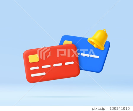 3d Credit Card Notification Alert 130341010