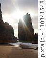 Majestic Coastal Cliffs Combined with a Beautifully Serene Beachscape Await Your Visit 130341548