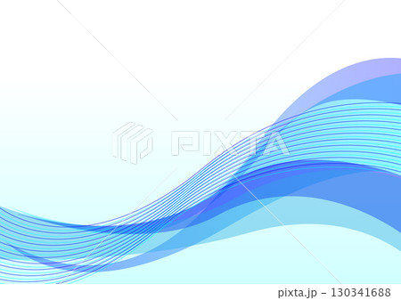 青い曲線 青い曲線 130341688