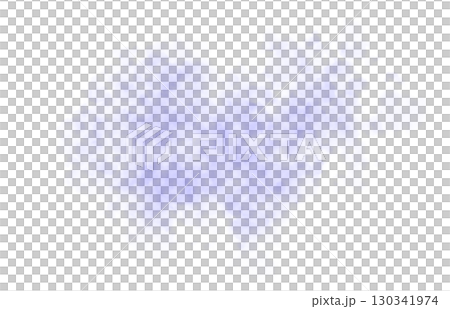 Highly translucent blue smoke haze template on transparent background for mockups overlays and visual effects use 130341974