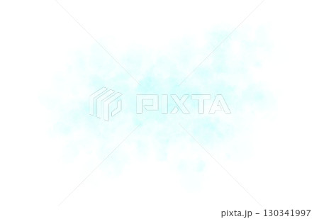 Highly translucent light blue smoke haze template on transparent background for mockups overlays and visual effects use 130341997