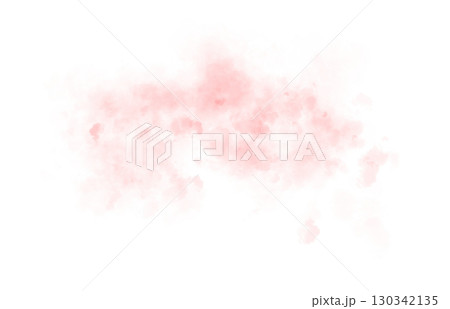 Highly translucent red smoke haze template on transparent background for mockups overlays and visual effects use 130342135