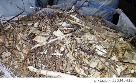 Biofuel Wood Chips Collected for Sustainable Energy Production in Rural Settings Biofuel Wood Chips Collected for Sustainable Energy Production in Rural Settings 130343439