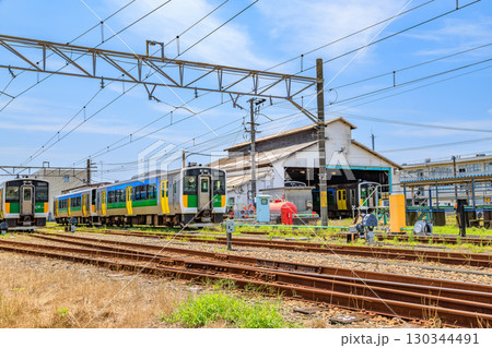 千葉県　木更津市　JR木更津駅の電留線 130344491