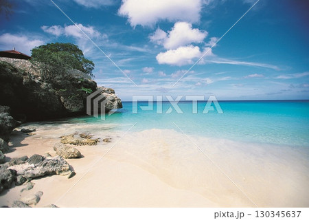 Boats turquoise bay. High quality photo Boats turquoise bay. High quality photo 130345637