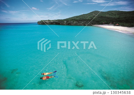 Boats turquoise bay. High quality photo Boats turquoise bay. High quality photo 130345638