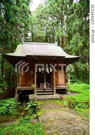 湧き水が豊富な花巻の水分神社 湧き水が豊富な花巻の水分神社 130346539