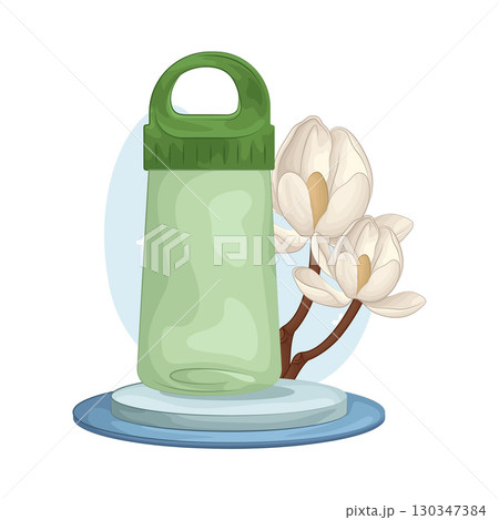 Illustration of Water Bottle Illustration of Water Bottle 130347384