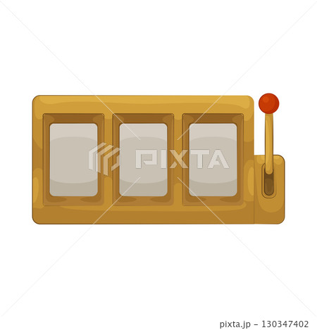 Illustration of Slot Machine Illustration of Slot Machine 130347402