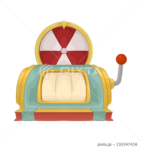 Illustration of Slot Machine 130347416