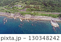 緑の森とのコントラストも美しい東シナ海 緑の森とのコントラストも美しい東シナ海 130348242