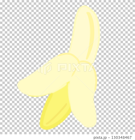 peeled banana banana simple 130348467