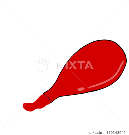 ケチャップ　シンプル 130348643