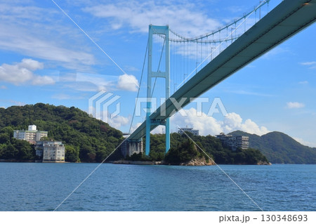 安芸灘とびしま海道の安芸灘大橋（広島県呉市） 130348693